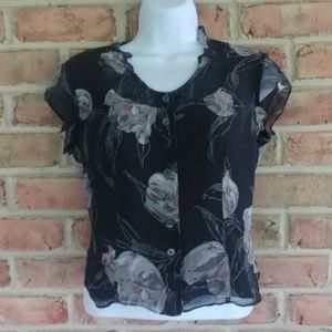 Jones New York Short Blouse